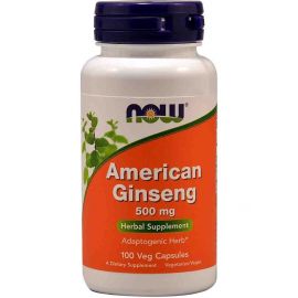NOW American Ginseng 500 мг