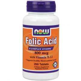Folic Acid 800 мкг Now