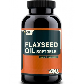 Flaxseed Oil Softgels 1000мг